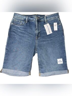 Old Navy Classic Denim Bermuda Shorts - Medium Blue women’s sz 10 nwt new